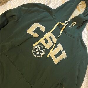 Green CSU Rams Hoodie